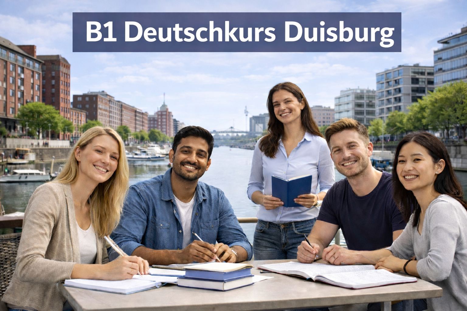 B1 Deutschkurs Duisburg – Sicher Deutsch sprechen und verstehen
