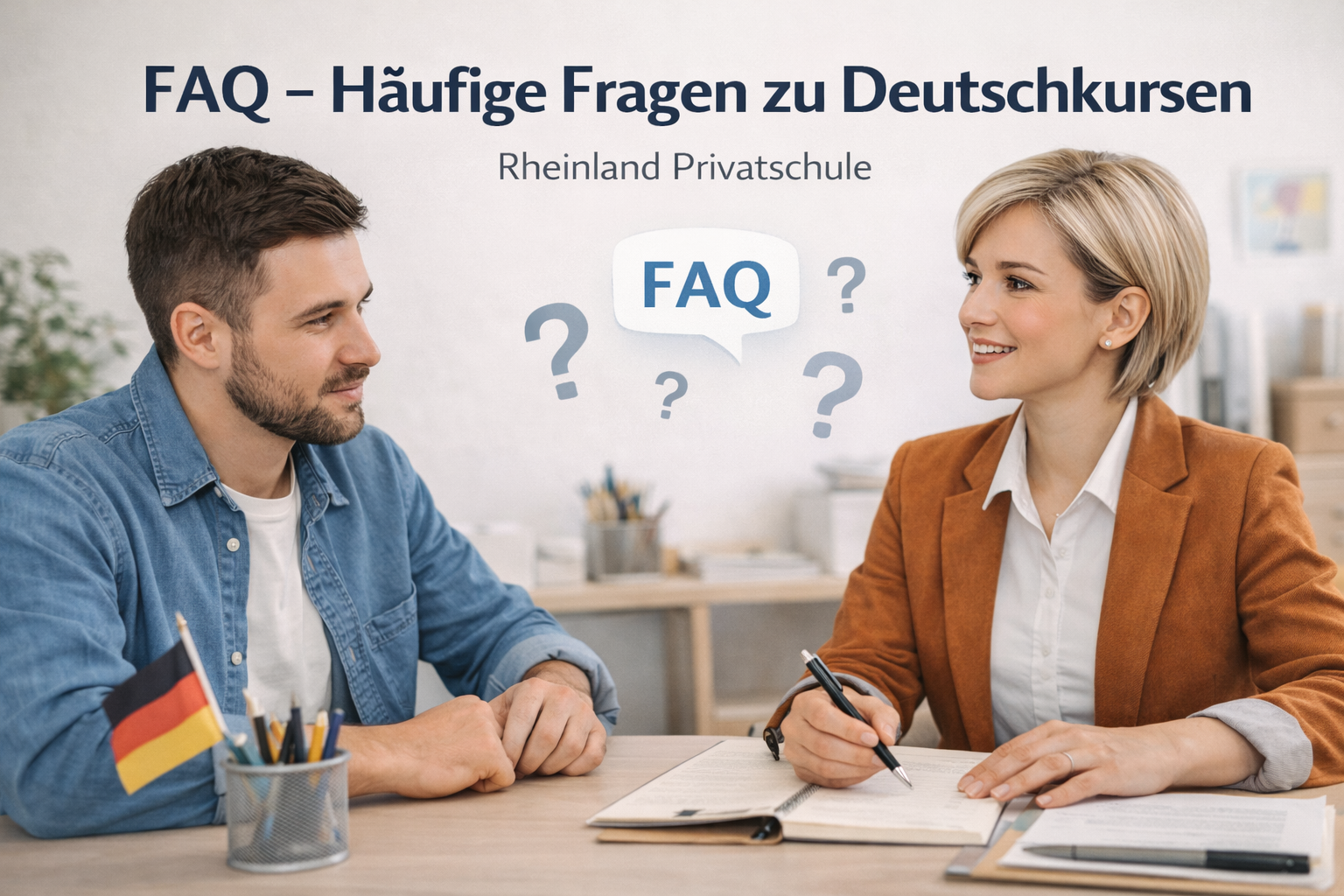 FAQ – Häufige Fragen zu unseren Deutschkursen