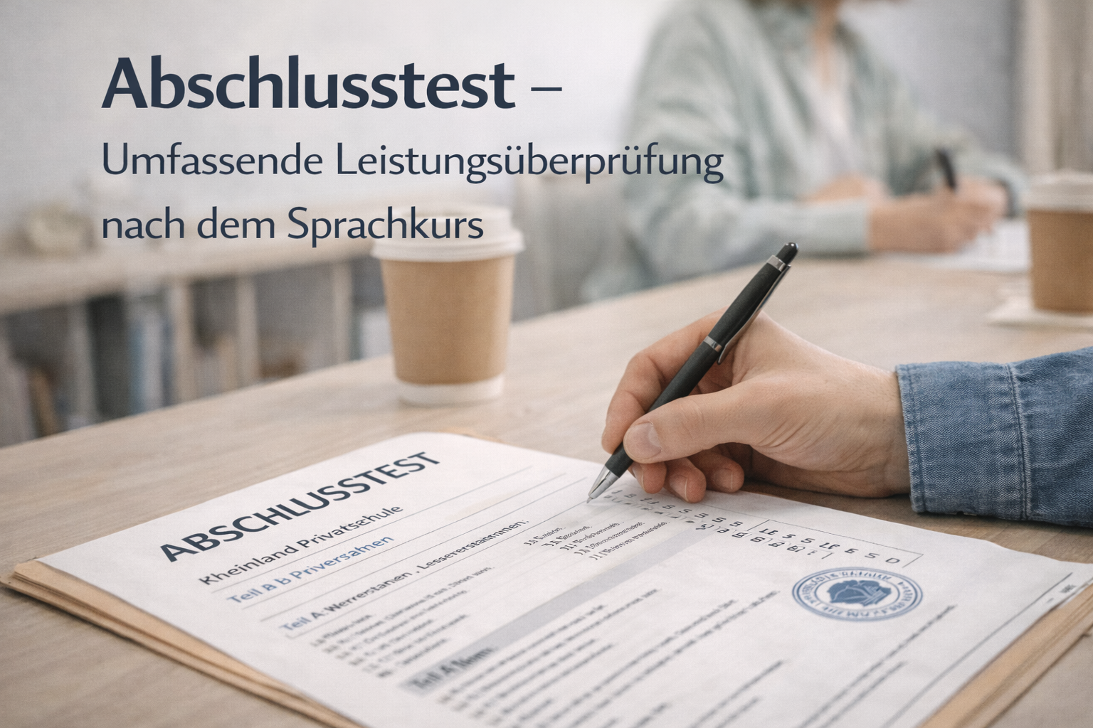 Abschlusstest – Struktur, Inhalte und Bewertung der Sprachkompetenz