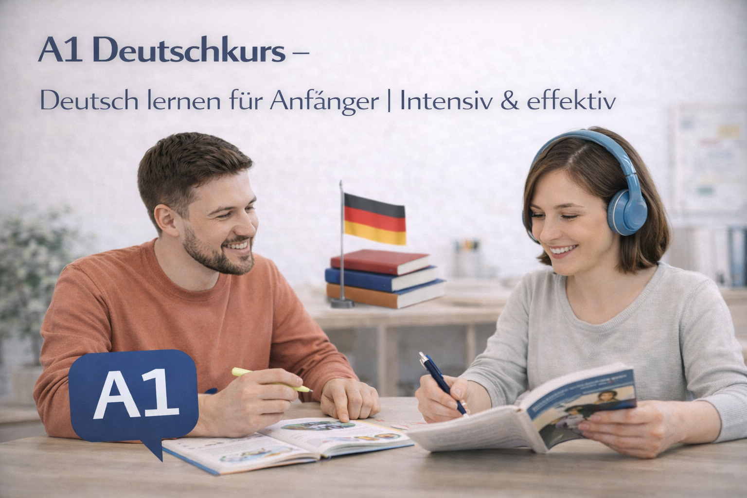 A1 Deutschkurs – Deutsch lernen für Anfänger
