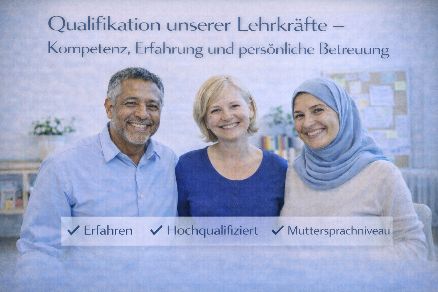 Qualifikation unserer Lehrkräfte – Kompetenz und Erfahrung in Duisburg
