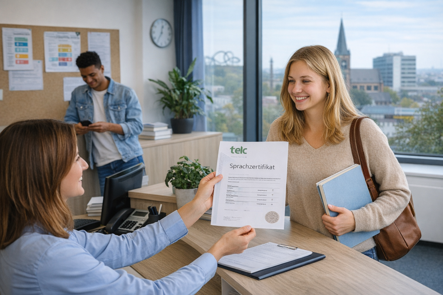 Ausstellung und Abholung des telc Zertifikats Duisburg – Alle Informationen zum Standort