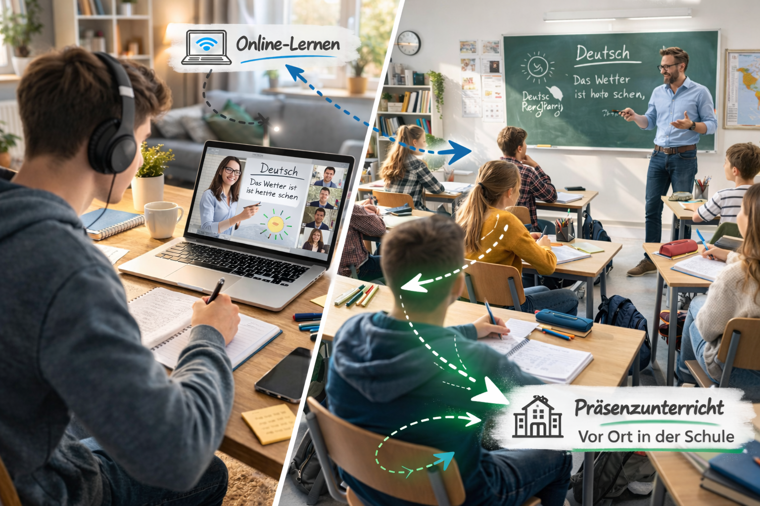 Deutschkurs in Essen (A1–C1) – Intensiv Deutsch lernen