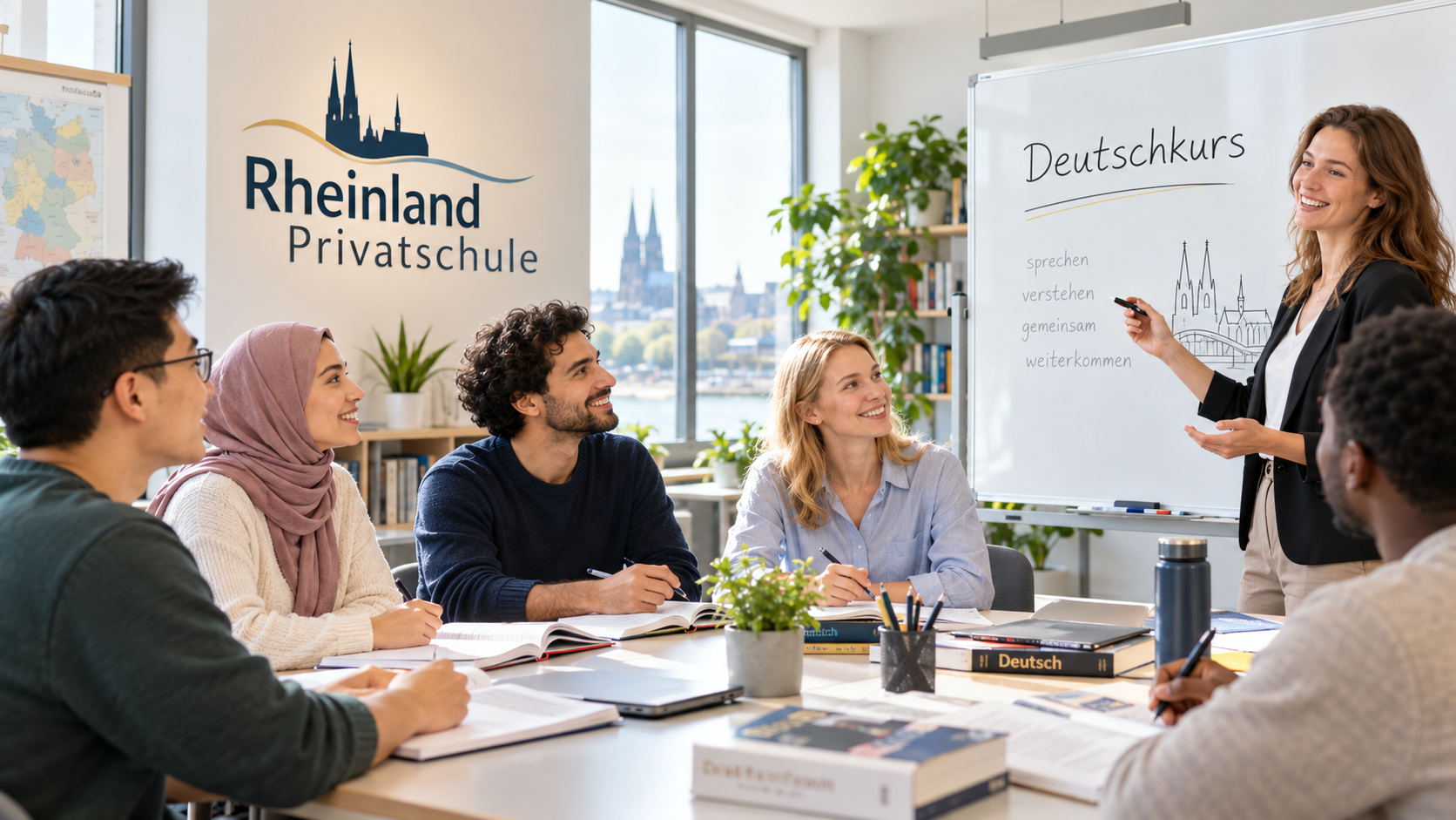 Deutschkurs Intensive Deutschkurse - Rheinland Privatschule Düsseldorf, Essen, Duisburg