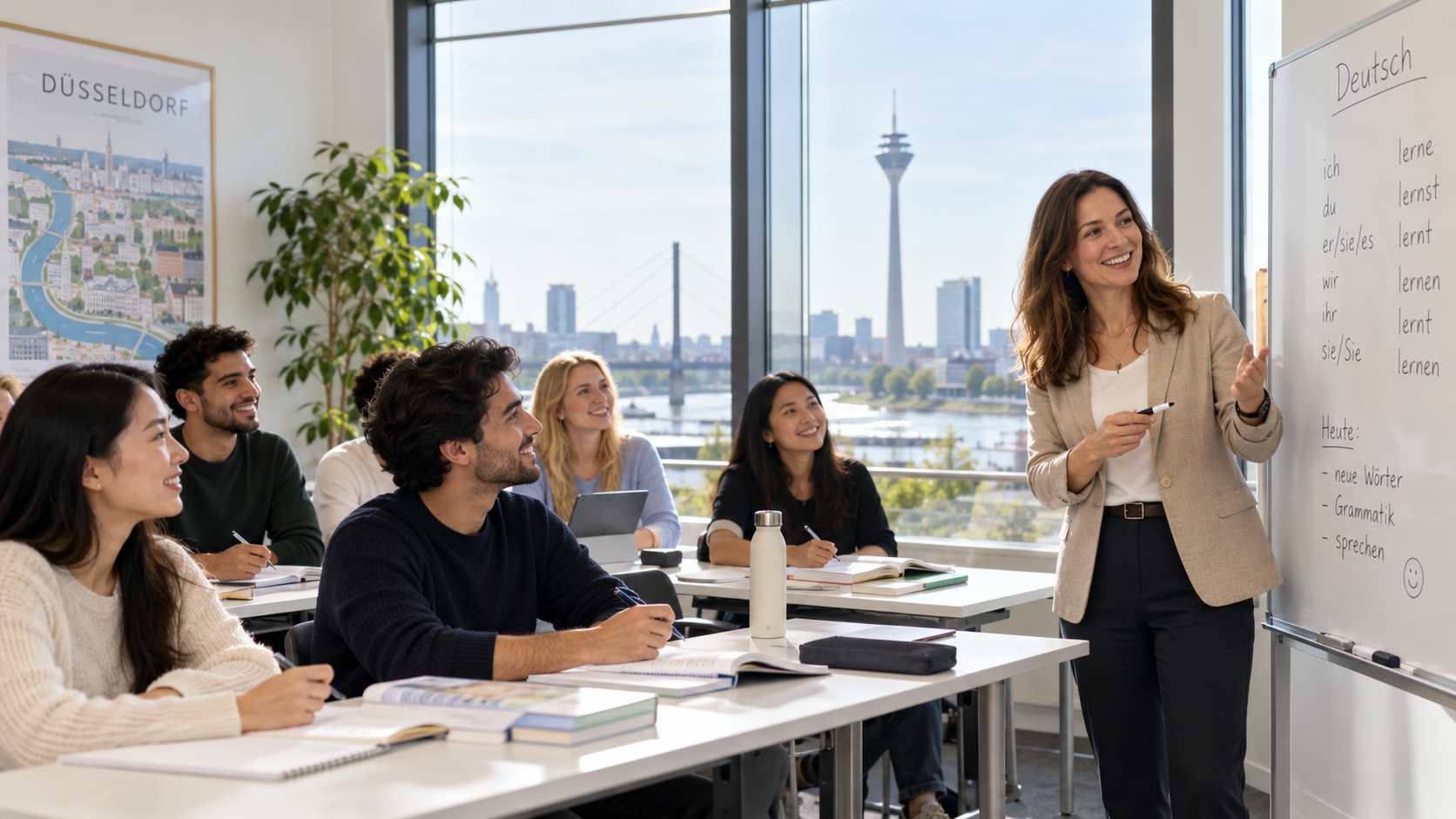 Deutschkurs Deutschkurs in Düsseldorf - Rheinland Privatschule Düsseldorf, Essen, Duisburg